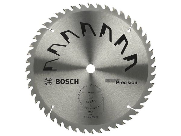 Bosch RUNDSAVKLINGE PRECISION Ø235X2X16MM T48