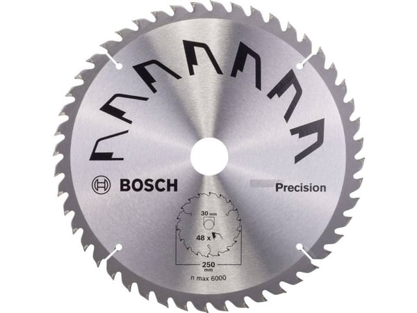 Bosch RUNDSAVKLINGE PRECISION Ø250X2X30MM T48