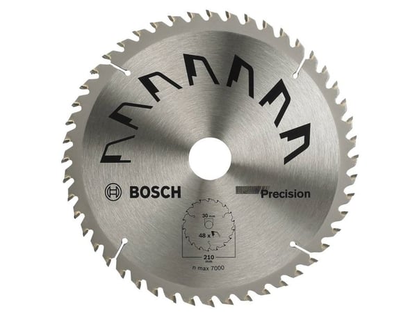 Bosch RUNDSAVKLINGE PRECISION 210X2X30MM T48