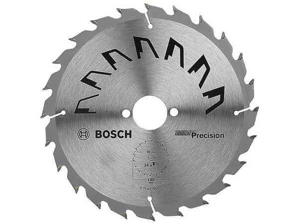 Bosch PRESISJON RUNDKJÆREBLAD Ø190X2X30MM T24
