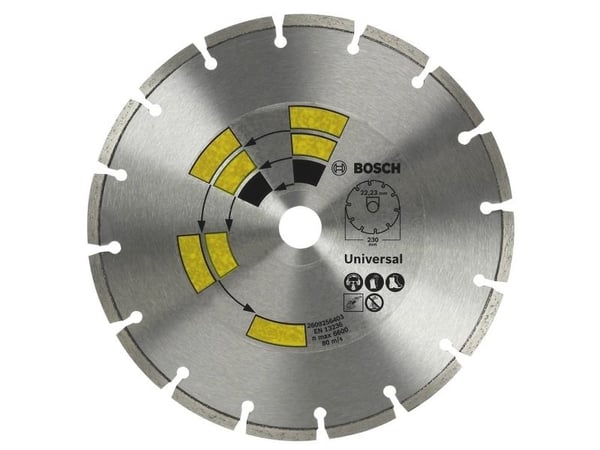 Bosch diamant kappeskive 2609256401 diameter 125 mm, innv. 22,23 mm (1 stk)