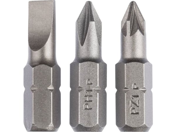 Bosch BITS SET LS,PH,PZ 25MM 3kpl 3kpl