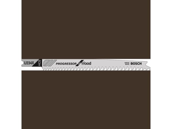 Stikksagblad Bosch Accessories 2609256763 HCS, U 234 x 2 stk