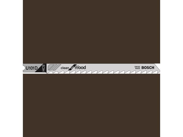 Bosch stikksagblad HCS, U 101 D, 2 stk (2609256760)
