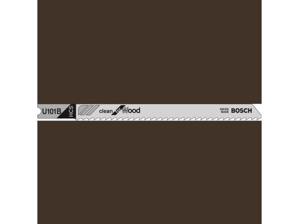 Bosch tilbehør 2609256759 stikksagblad HCS, U 101 B 2 stk