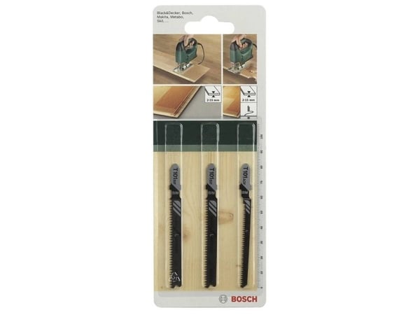 Bosch Accessories 2609256788 stikksagblader T-skaft sett, 3 stk