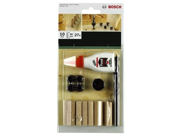 Bosch råpluggsett 40 mm 8 mm 32 stk 2609255306