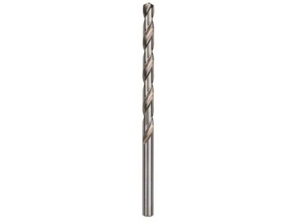 Bosch tilbehør 2608595690 HSS metallspiralbor 10 mm, samlet lengde 184 mm, slipt DIN 340, sylinderskaft, 1 stk