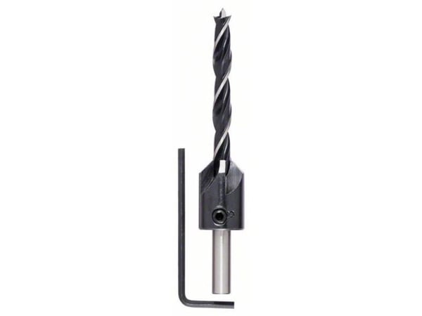 Bosch - Bor - for tre - brad-punktsbit - 7 mm - lengde: 105 mm