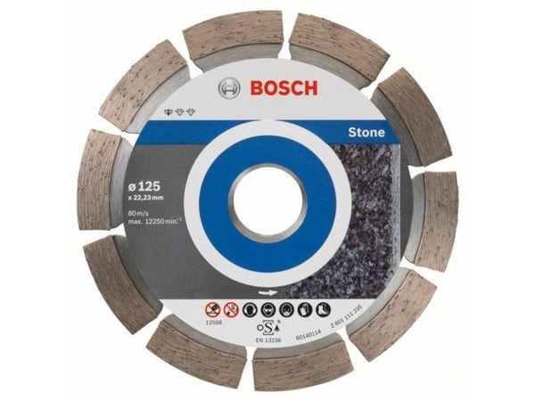 Bosch DIAMOND SHEAR STONE 125MM 10 PIECES PROF