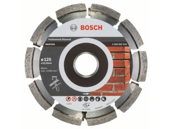 Bosch DIAMOND SHEAR 125X6MM HIOMAKONEEN HIONTAAN