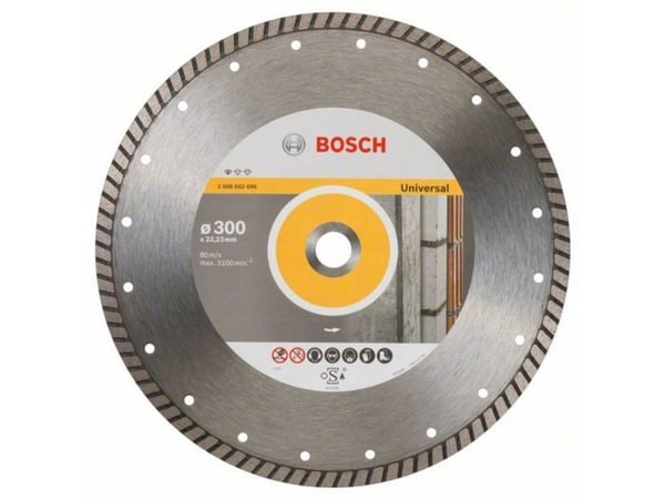 Bosch DIAMANTSKIVE PROF UNIV TURBO 300X22,23MM