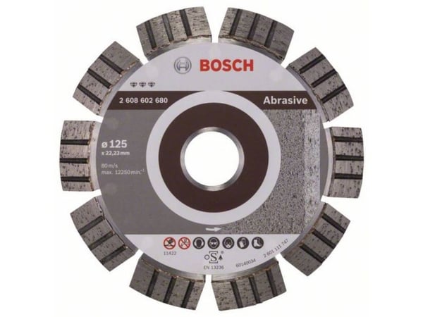 Bosch DIAMANTSKIVE 125MM BEST ABRASIVE