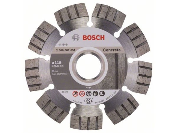 Bosch DIAMANTSKIVE 115MM PARAS BETONI