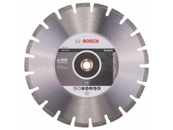 Bosch DIAMOND SHEAR 350X25,4MM PROF ASPHALT