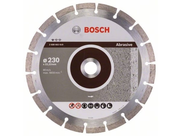 Bosch DIAMOND DISC 230MM PROF ABRASIVE