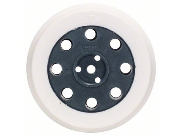 Bosch - Slipepad - 125 mm - rund - grovkorn: hard - for P/N: 06017D4000