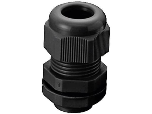 TRU COMPONENTS 1593308 Kabelforskruning M32 Polyamid Sølvgrå (RAL 7001) 1 stk