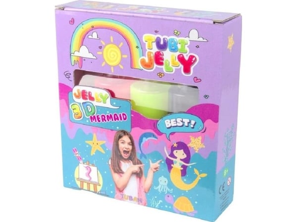 Tuban 3-farget Tubi Jelly-sett - Undine (TU3316)