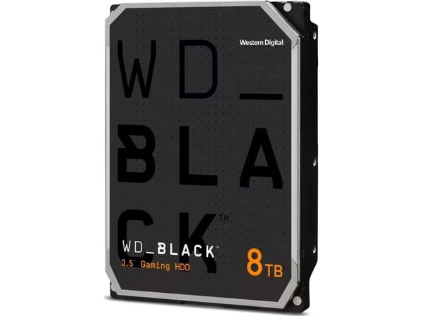 WD_BLACK WD8002FZWX - Hårddisk - 8 TB - inbyggd - 3.5" - SATA 6Gb/s - 7200 rpm - buffert: 128 MB