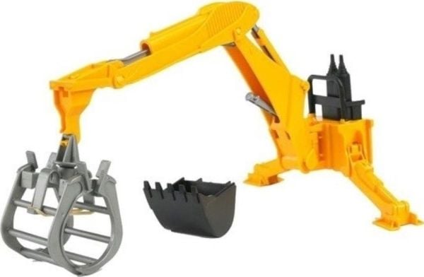 Bruder 02338 traktorgraver med griper - plast (2338)