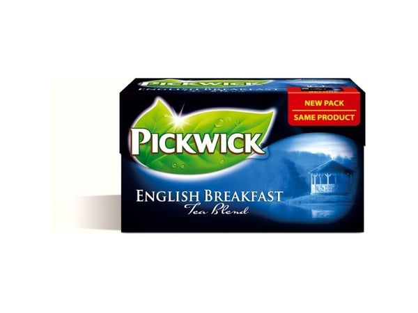 Te, Pickwick English Breakfast, pakke a 20 stk