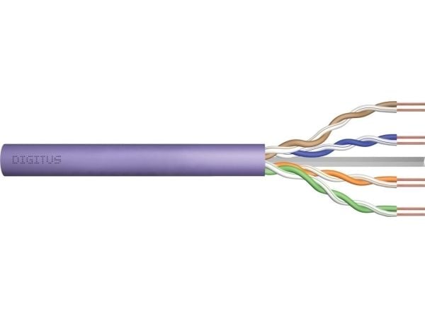 Digitus DK-1614-VH-305, 305 m, Cat6, U/UTP (UTP), Fiolett
