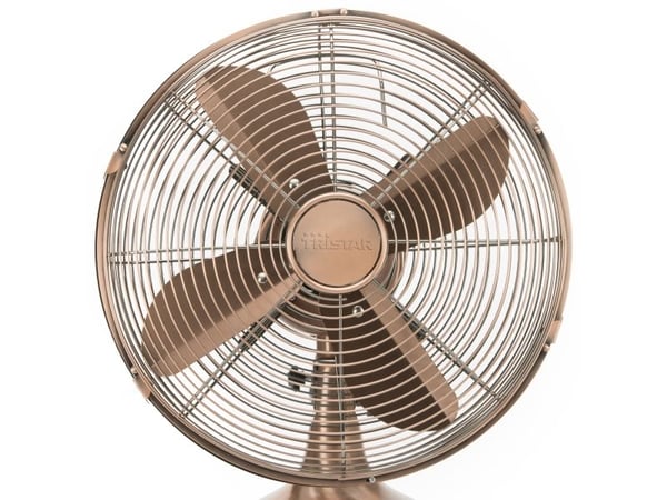 Tristar VE-5970, Husholdningsvifte, Kobber, Bord, 58,6 dB, 1300 RPM, 30 cm