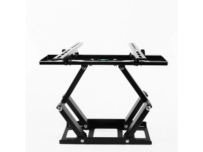 ART AR-51 - Konsol - för platt panel - metall - svart - skärmstorlek: 23"-60" - väggmonterbar