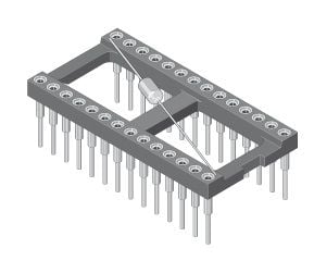 MPE-Garry 001-4-020-3-B1STF-XT0, Pin-kontakt, Sort, Metallisk, Kopper, 260 °C, Rett, Hunkjønn