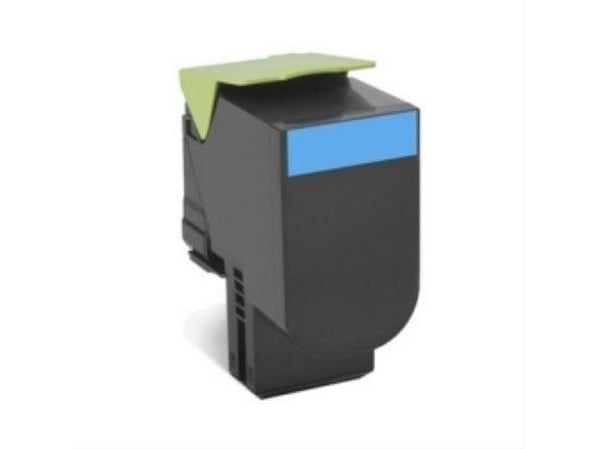 Lexmark 702HC - Høy ytelse - cyan - original - tonerpatron LCCP, LRP - for Lexmark CS310dn, CS310n, CS410dn, CS410dtn, CS410n, CS510de, CS510dte