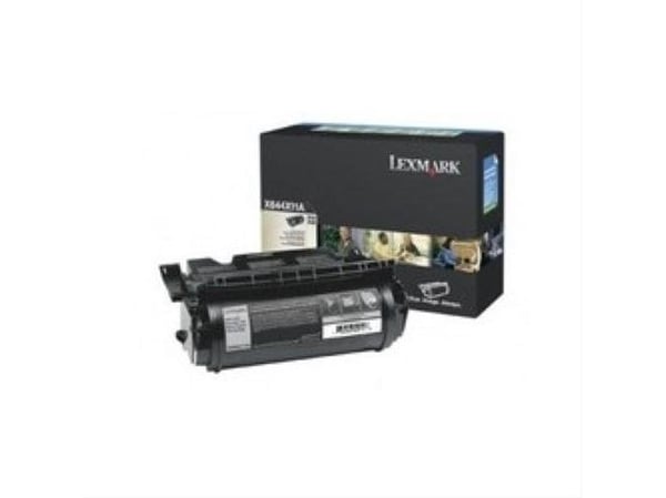 Lexmark - Ekstra høy ytelse - svart - original - tonerpatron - for Lexmark X644dte, X644e, X646dte, X646dtem, X646dtes, X646e, X646ef, X646em, X646es