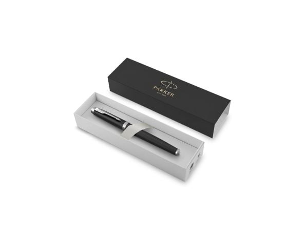Parker 2143637, Svart, Blå, Rustfritt stål, Lakk, Rustfritt stål, Fin
