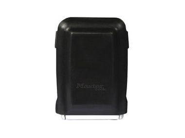MASTER LOCK 5423EURD, Seinäkassakaappi, Musta, Harmaa, Yhdistelmälukko, Avain, 79 mm, 52 mm