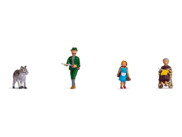 NOCH Little Red Riding Hood and the Big Bad Wolf, Little Red Riding Hood and the Big Bad Wolf, Flerfarget, Plast