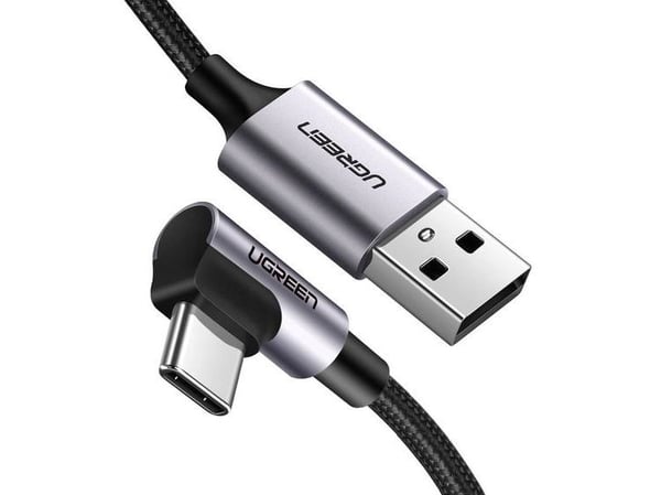 Ugreen US284, 2 m, USB A, USB C, 0,48 Gbit/s, Svart