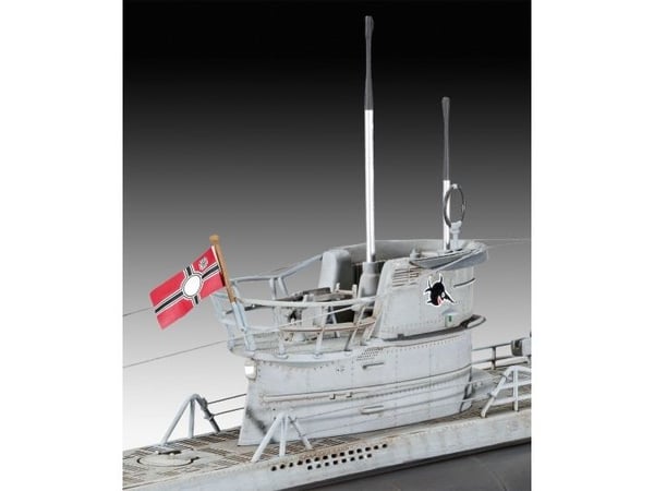 Revell Das Boot Collector''s Edition - 40th Anniversary, Pienoismallisotalaiva, Kokoamispakkaus, 1:144, Das Boot, Ei sukupuolirajoitusta, Muovi