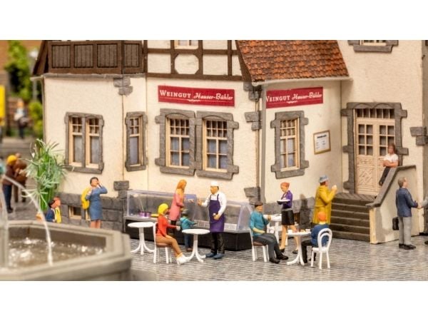 NOCH 16245, HO (1:87), Flerfarget, 8 stykker