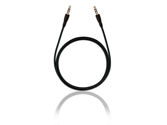 RCA D1C84016 lydtilkoblingskabel 1x 3,5 mm jack - 1x 3,5 mm jack 0,50 m svart