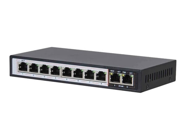 Extralink EX.14312, Hallitsematon, L2, Gigabit Ethernet (10/100/1000), Power over Ethernet -tuki