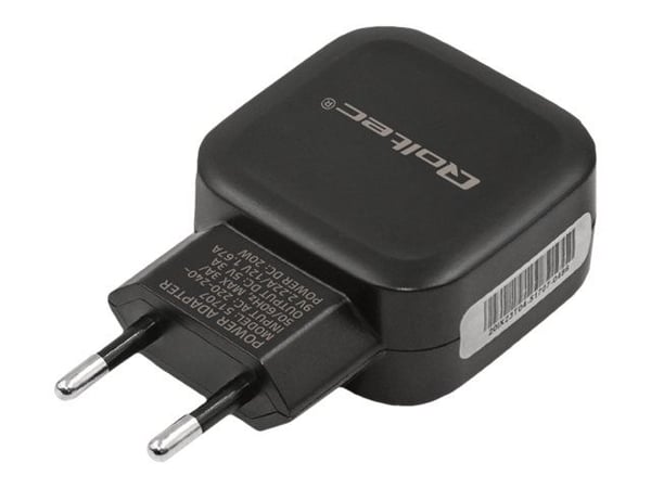 Qoltec - Strömadapter - 20 Watt - 3 A - PD (USB-C) - svart