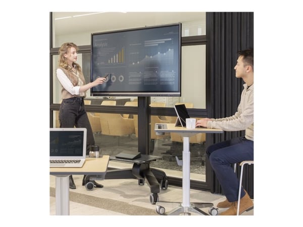 Ergotron Neo-Flex Mobile MediaCenter VHD - Vogn - Konstant kraftteknologi - for LCD-skjerm - kapasitet 22,7-40,8 kg - aluminium, stål, ABS-plast, s...