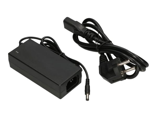 Extralink EUROS - V2 - switch - ohanterad - 4 x 10/100 (PoE+) + 2 x 10/100 (upplänk) - skrivbordsmodell - PoE+ (60 W)