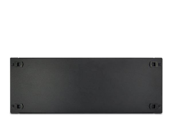Inter-Tech - Blindplate - svart, RAL 9005 - 4U - 19"
