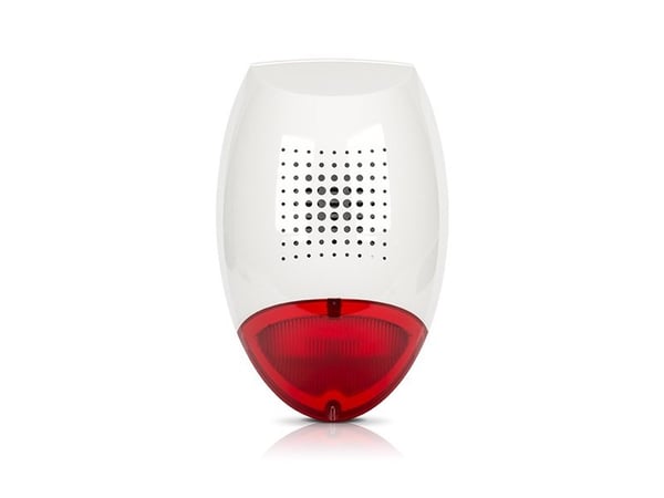 Satel Outdoor optisk-akustisk sirene med rødt LED-lys (SP-500 R)