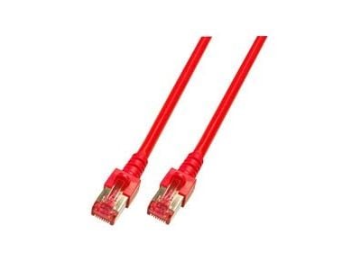 RNS® patchkabel med låsebeskyttelse, Cat. 6, S/FTP, PiMF, PVC, 250 MHz, rød, 25 m, Good Connections (8060-250R)