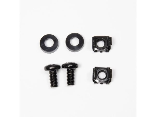 Inter-Tech - Kabelhantering för rack - RAL 9005 - 0.5U