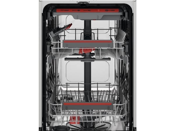 AEG FSE73527P, Fullstendig innebygget, Slimline (45 cm), Hvit, 1,5 m, 1,5 m, 1,5 m