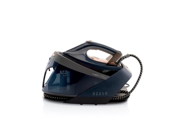 ETA Steamio 1290 90000 - Dampstrykejern med automatisk slukking - såleplate: Eloxium Plus - 2200 W - mørk grå