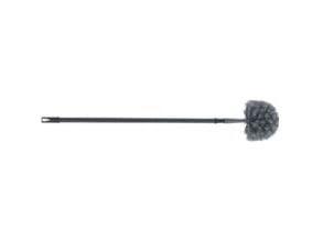 Duster, Vikan, 107x19x2,2cm, grå, PP/PVC, myk, 107-173 cm